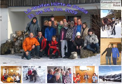 ... wie jedes Jahr ein wunderbares Gemeinschaftserlebnis - die Skifreizeit im Ravensburger Haus in Steibis